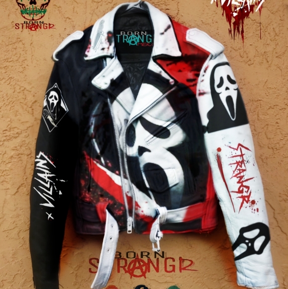 Ghost Face Custom Leather | Villains Limited | - Picture 1 of 1